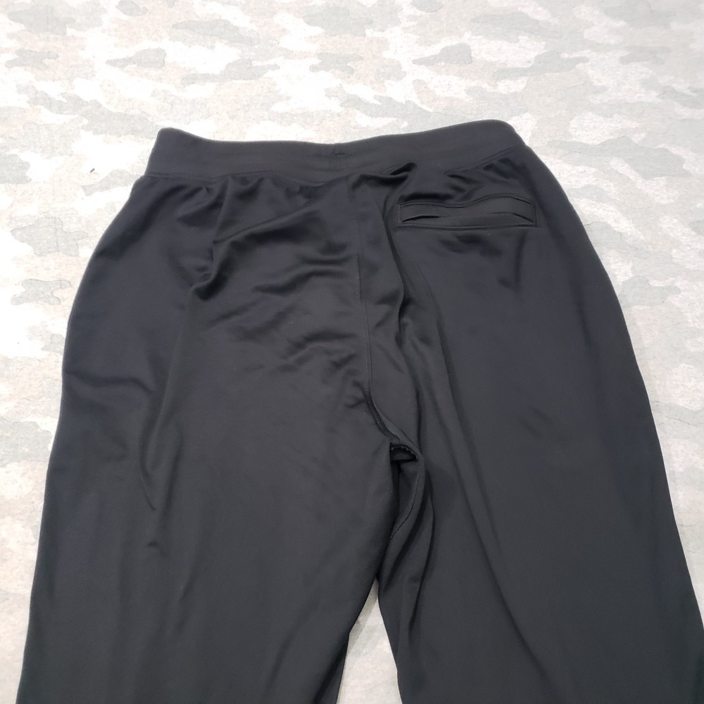 Under Armour Joggers Pants Mens Large Black Loose Pockets Coldgear Drawstring - Picture 9 of 10